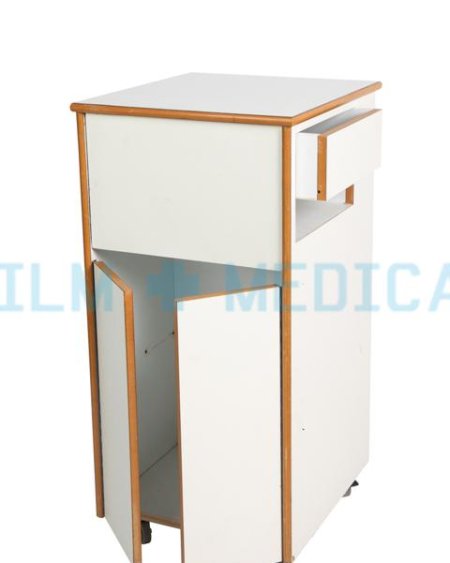 White Bedside Cabinet 